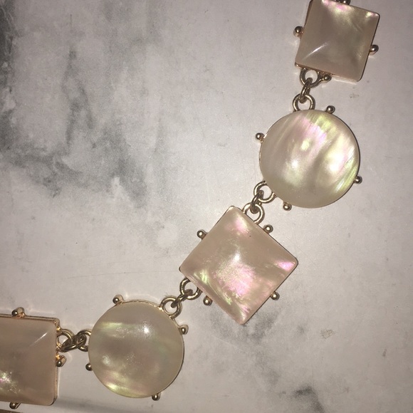 Pink opal statement necklace - Picture 2 of 2